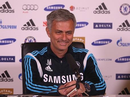 Plenty to smile about . . . Jose Mourinho has got everything right this season.